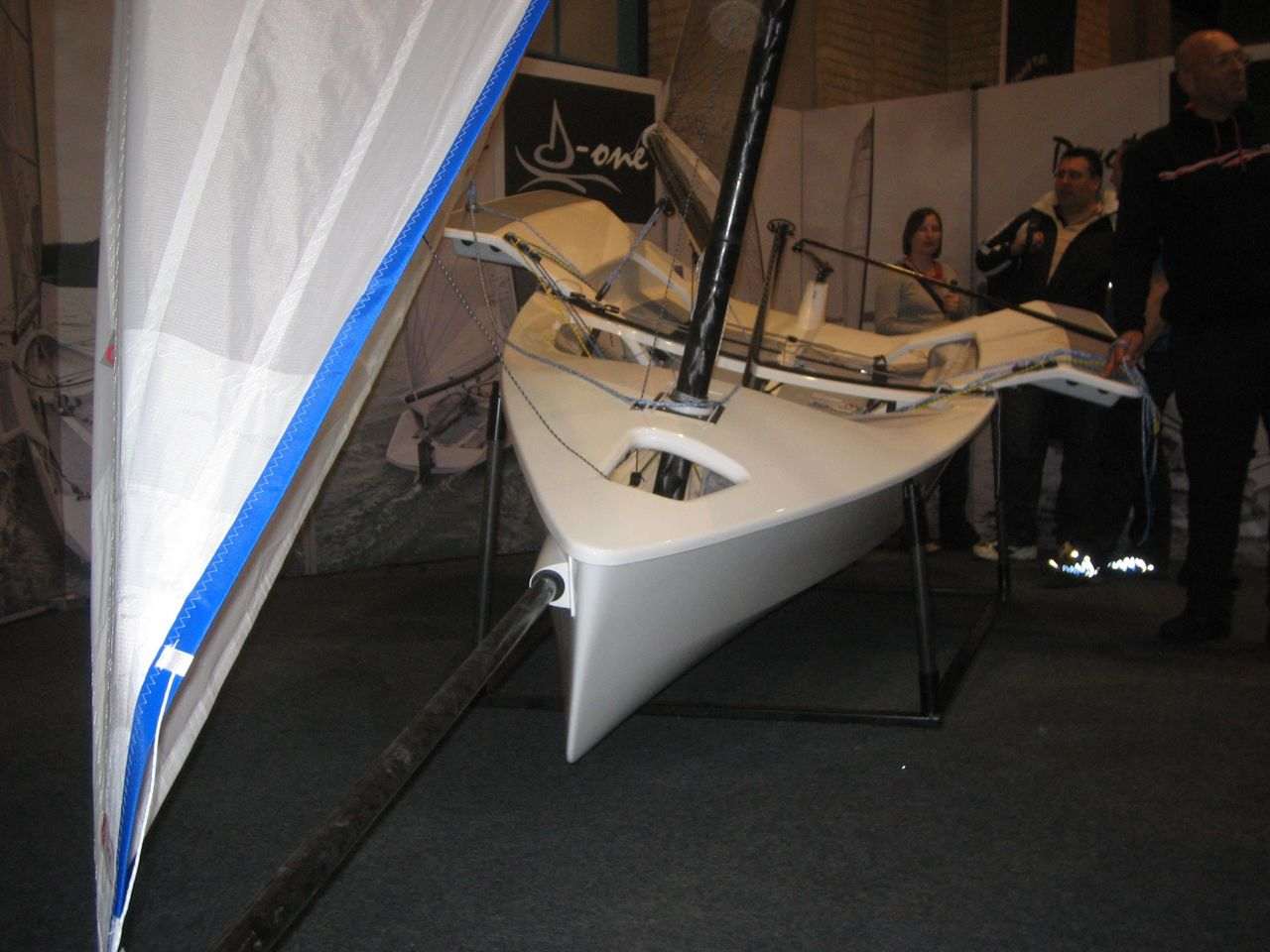 Devoti D-1 at the Dinghy Show in London