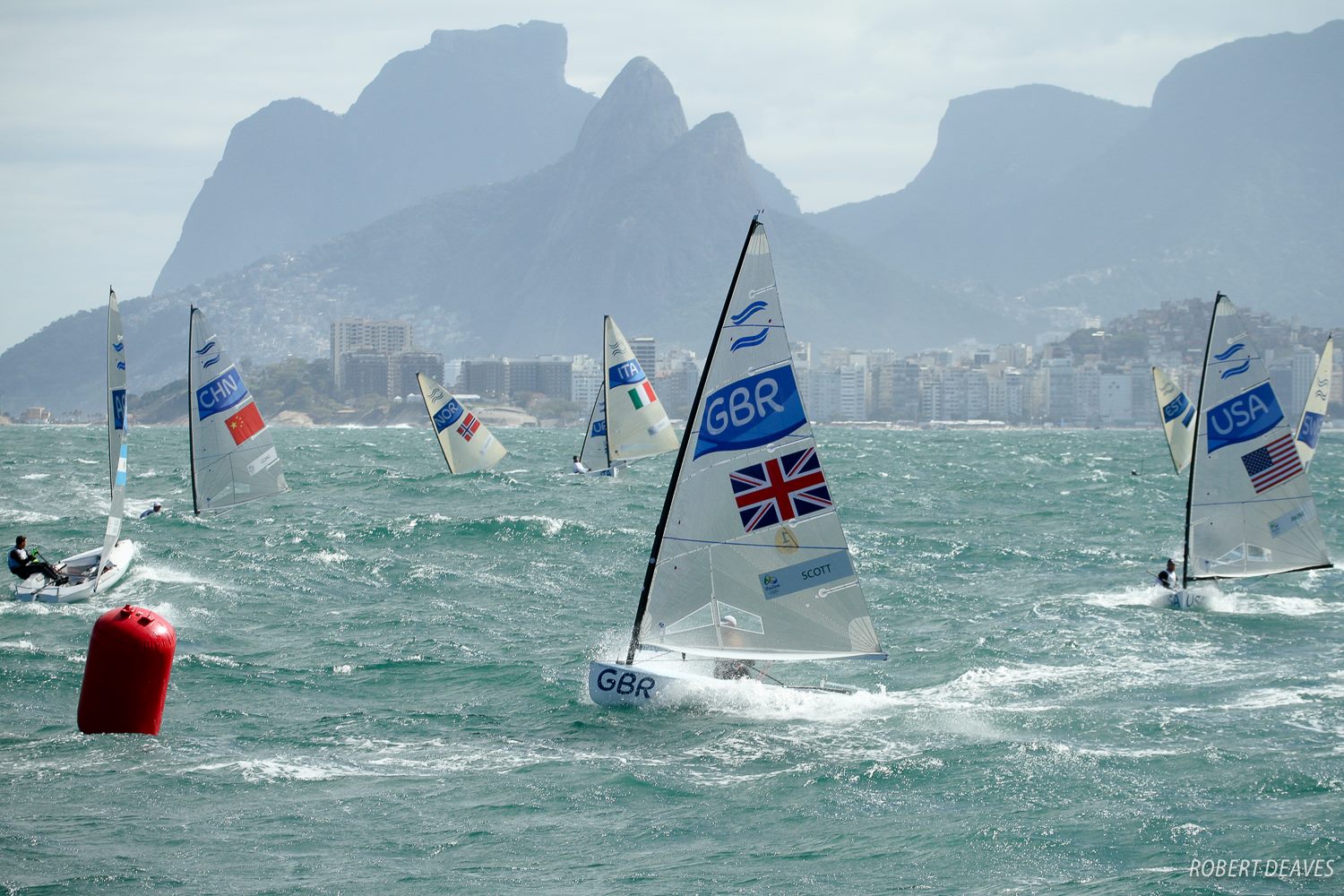 Finn Sailing