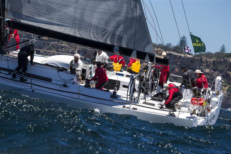 Victoire at the Hobart start