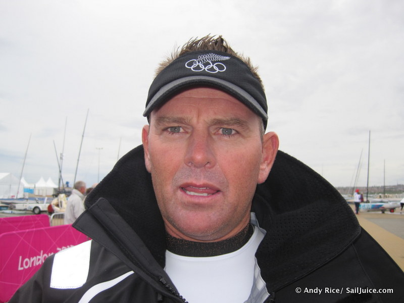 Interview with Dan Slater - Olympic Regatta Day 2