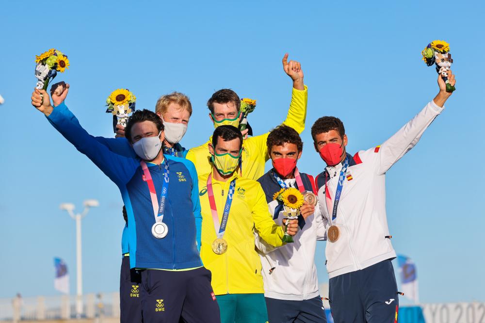 470 Gold Medals for Australia and Great Britain