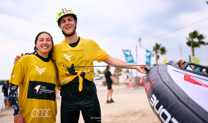 WingFoil Racing World Cup: Gold for Ghio & Suardiaz