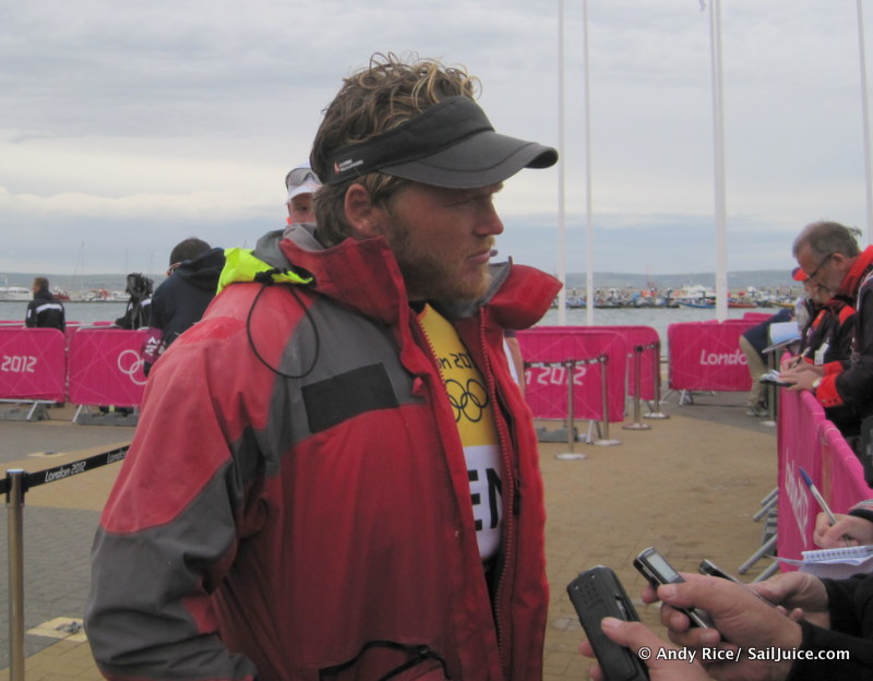 Interview with Jonas Hoegh Christensen - Olympic Regatta Day 2