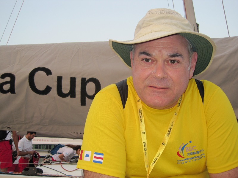 Rick Pointon, skipper of Beijing Sailing Centre